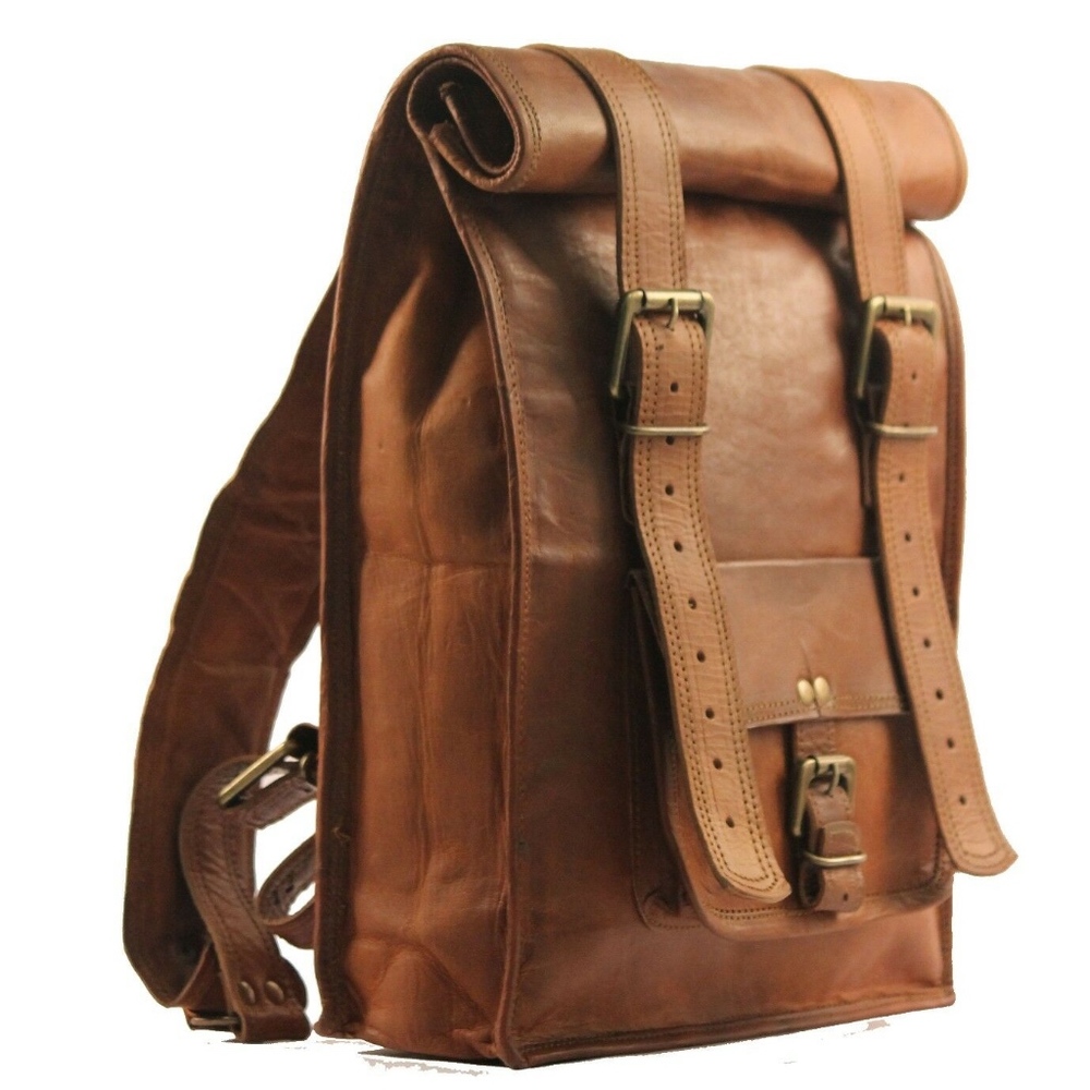 Leather Backpack - Picture 2 of 6